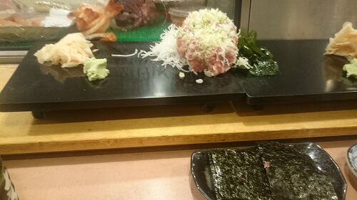 寿司幸名物のネギトロ